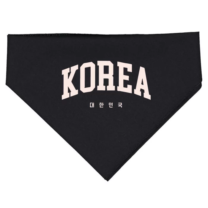 South Korea USA-Made Doggie Bandana