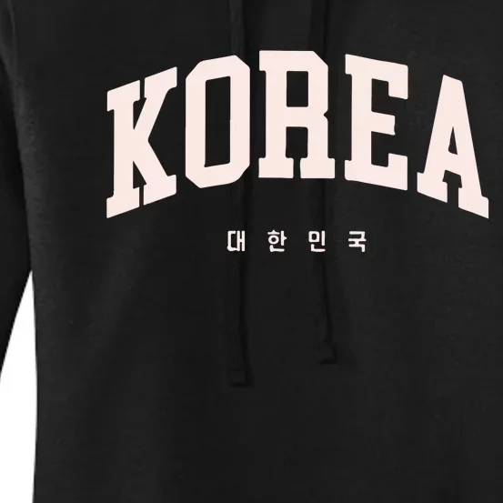 South Korea Women's Pullover Hoodie