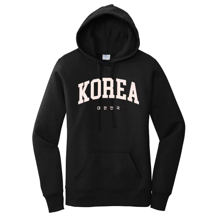 South Korea Women's Pullover Hoodie