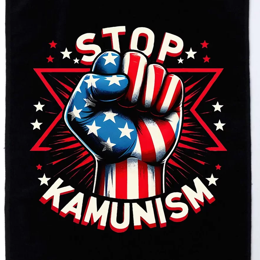 Stop Kamunism Platinum Collection Golf Towel