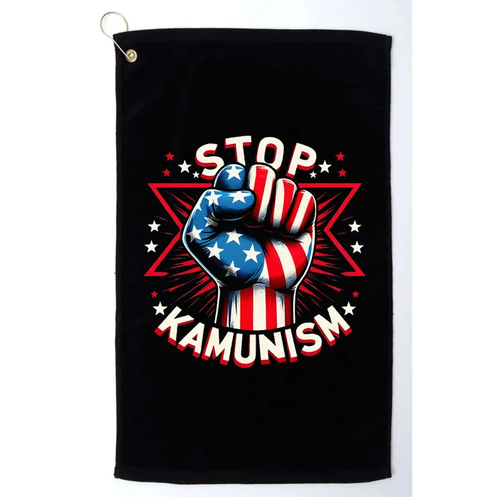 Stop Kamunism Platinum Collection Golf Towel