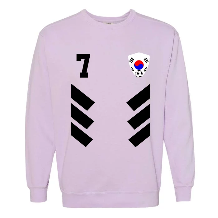 South Korea Soccer Jersey South Korean Football Garment-Dyed Sweatshirt