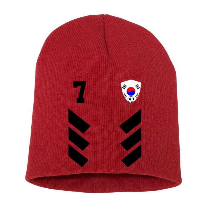 South Korea Soccer Jersey South Korean Football Short Acrylic Beanie