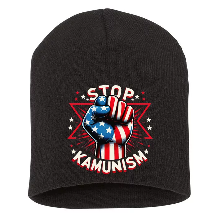 Stop Kamunism Short Acrylic Beanie