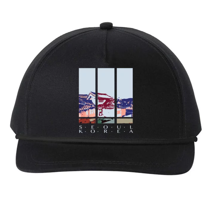 SEOUL KOREA Snapback Five-Panel Rope Hat