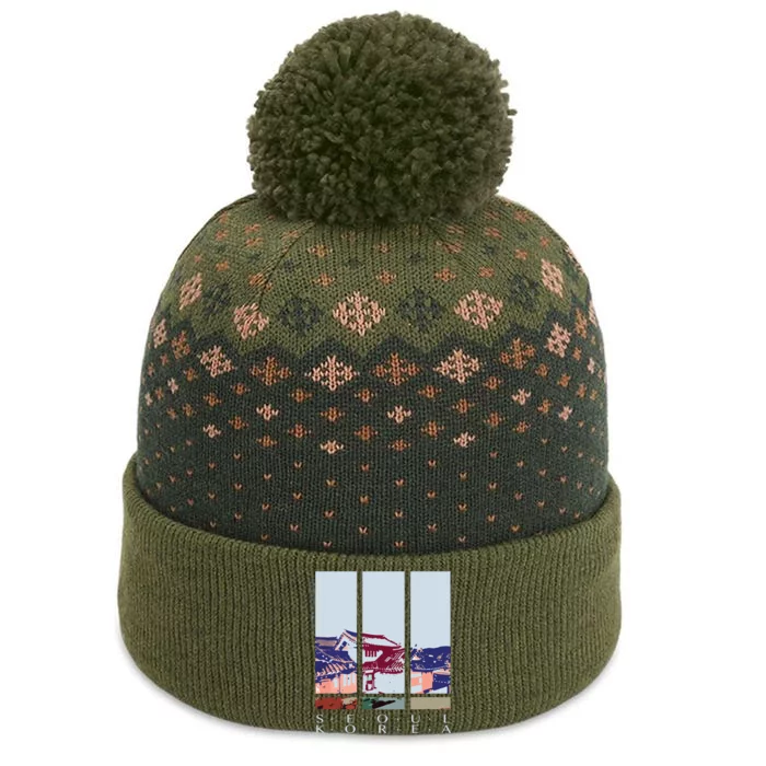 SEOUL KOREA The Baniff Cuffed Pom Beanie