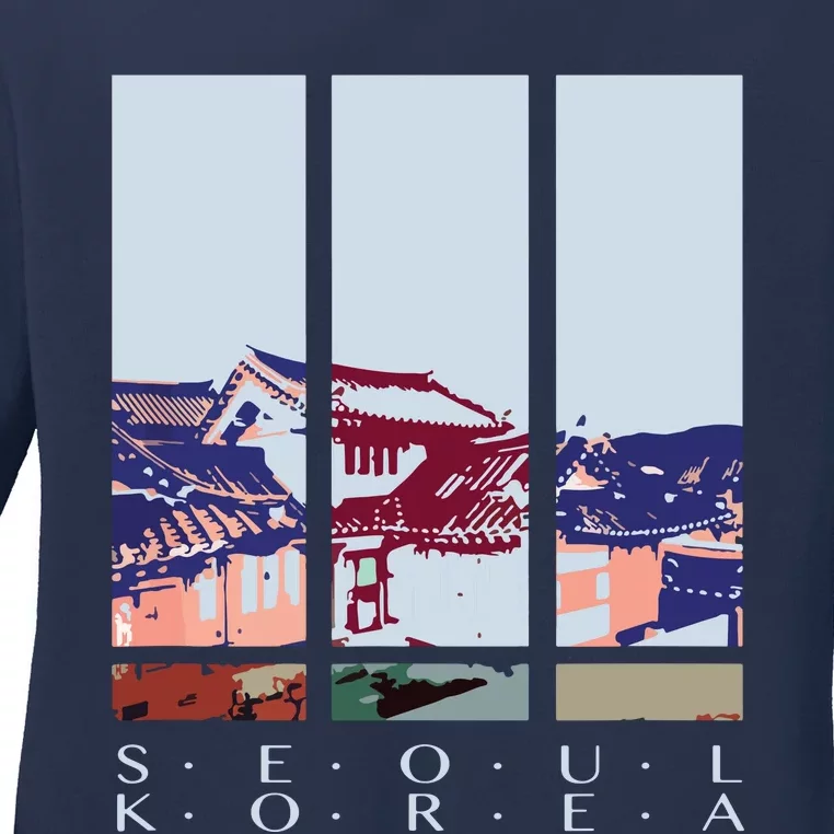 SEOUL KOREA Ladies Long Sleeve Shirt