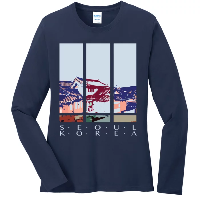 SEOUL KOREA Ladies Long Sleeve Shirt