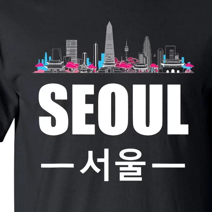 Seoul Kpop South Korea Korean Pop Gift Tall T-Shirt