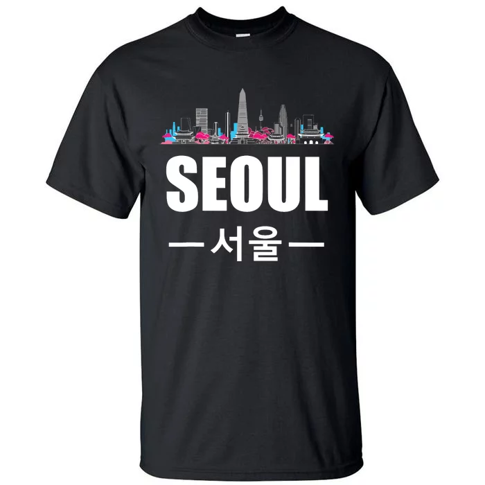 Seoul Kpop South Korea Korean Pop Gift Tall T-Shirt