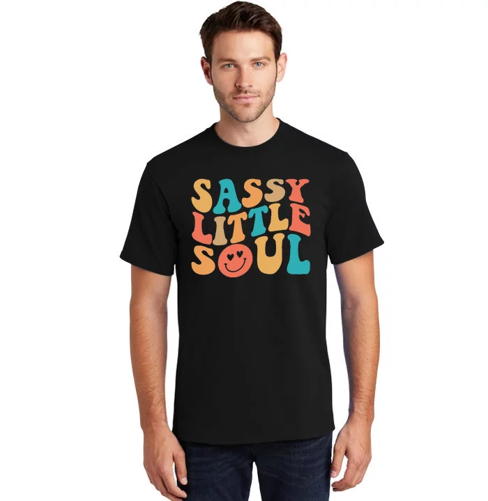 Sassy Kids Soul Little Baby Girl Sassy Child Cute Tall T-Shirt