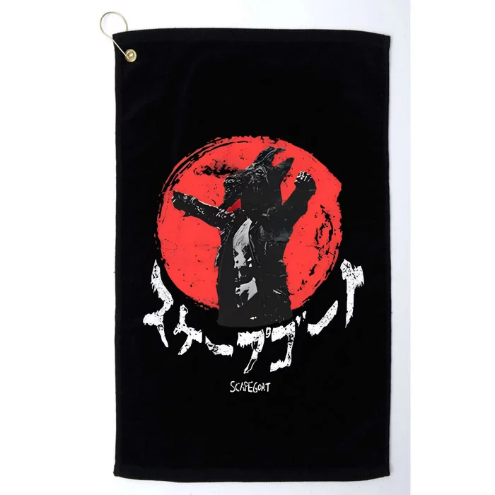 Scapegoat Kanji Platinum Collection Golf Towel