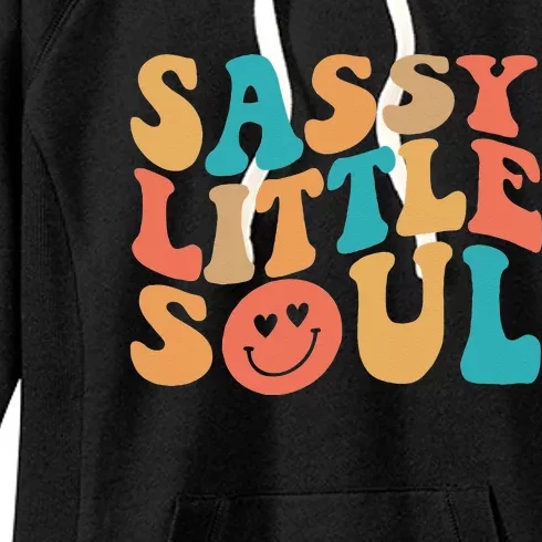 Sassy Kids Soul Little Baby Girl Sassy Child Cute Women's Fleece Hoodie