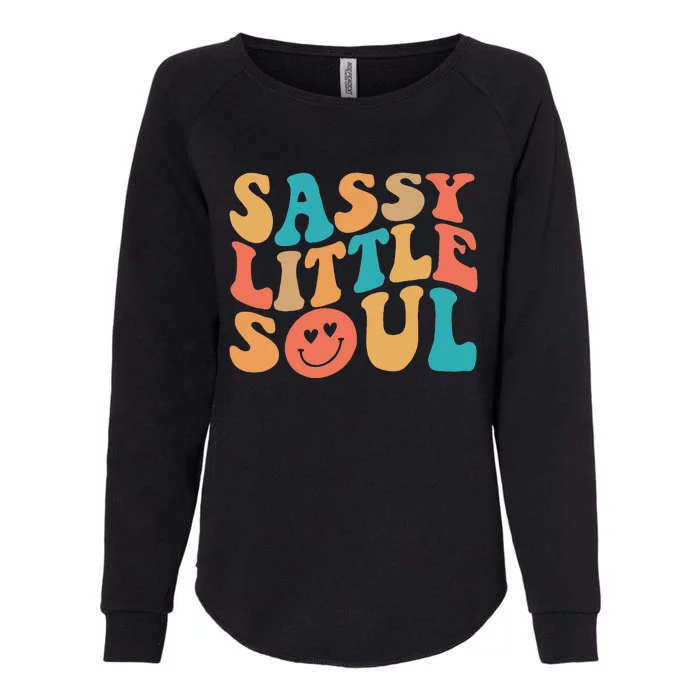 Sassy Kids Soul Little Baby Girl Sassy Child Cute Womens California Wash Sweatshirt