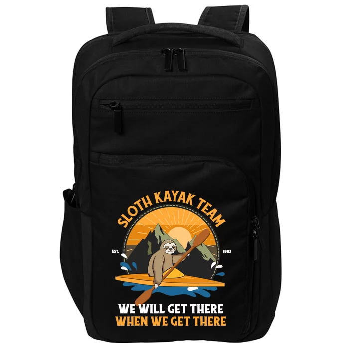 Sloth Kayak Sloth Kayak Team Impact Tech Backpack