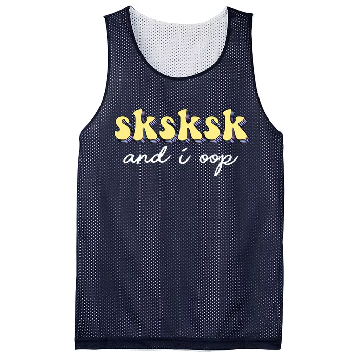 SKSKSK And I Oop Save A Turtle Mesh Reversible Basketball Jersey Tank