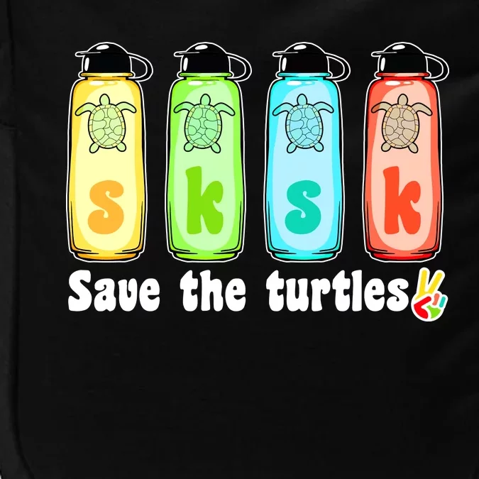 SKSKSK Save The Turtles Peace Impact Tech Backpack