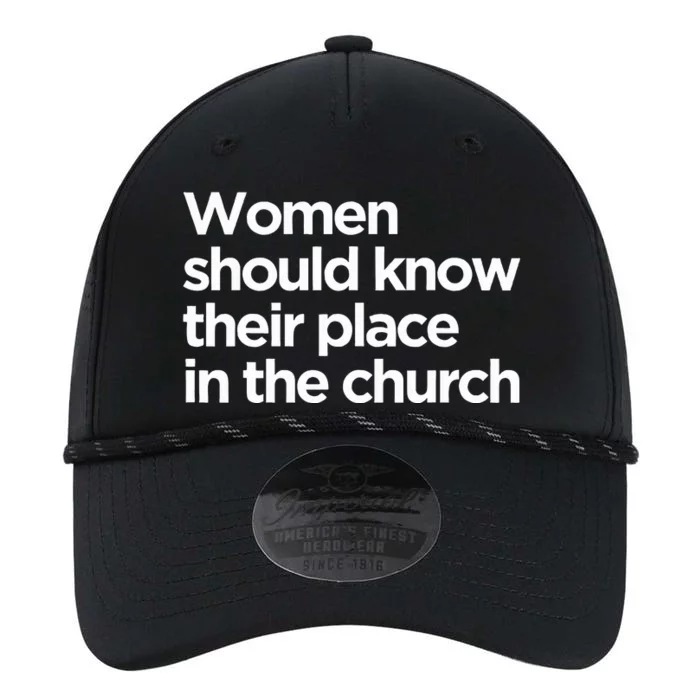 Should Know Their Place In The Church Bible Quote Performance The Dyno Cap