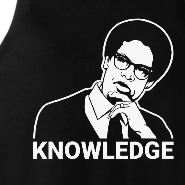 Sowell Knowledge Thomas Economist Black History Ladies Tri-Blend Wicking Tank