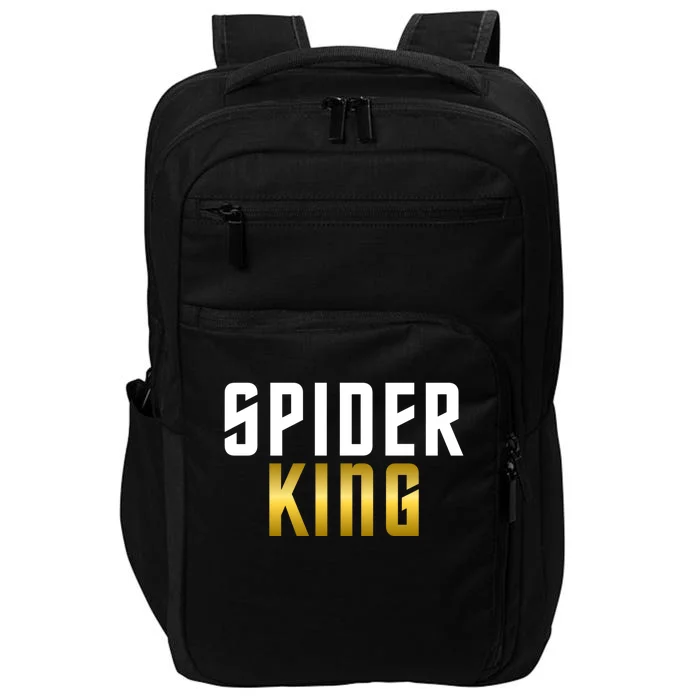 Spider King Tarantula Spider Dad Gift Impact Tech Backpack