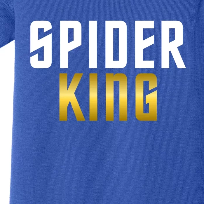 Spider King Tarantula Spider Dad Gift Baby Bodysuit