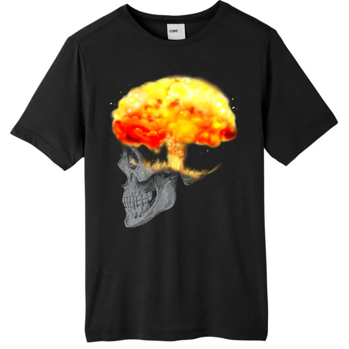 Skull Mind On Fire ChromaSoft Performance T-Shirt