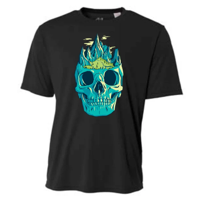 Skull Mountains Cooling Performance Crew T-Shirt