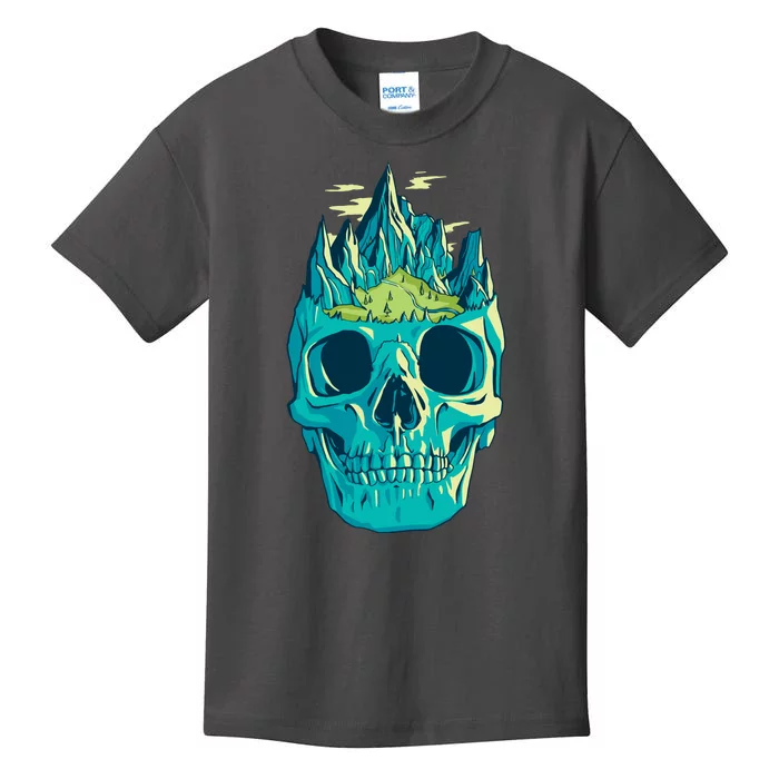 Skull Mountains Kids T-Shirt