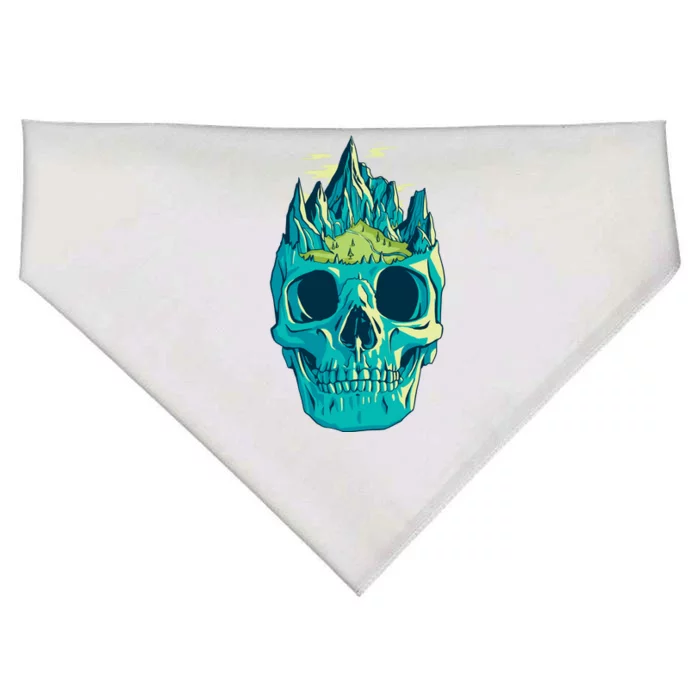 Skull Mountains USA-Made Doggie Bandana