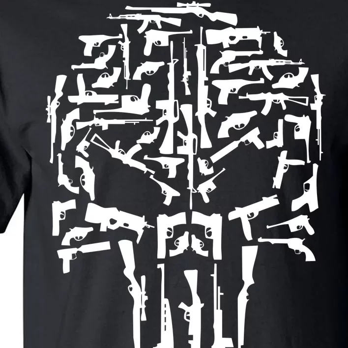 Skull Of Guns Tall T-Shirt