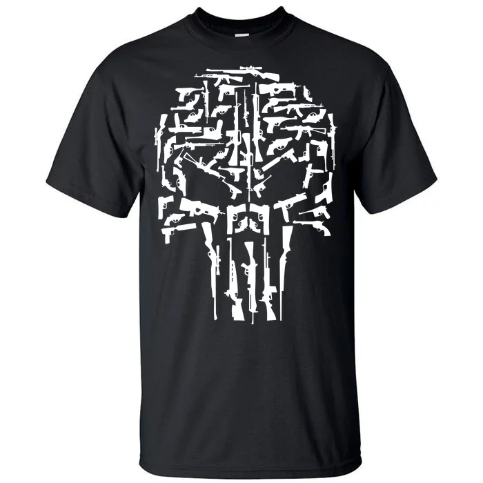 Skull Of Guns Tall T-Shirt