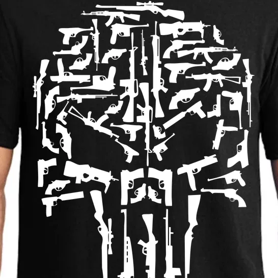 Skull Of Guns Pajama Set