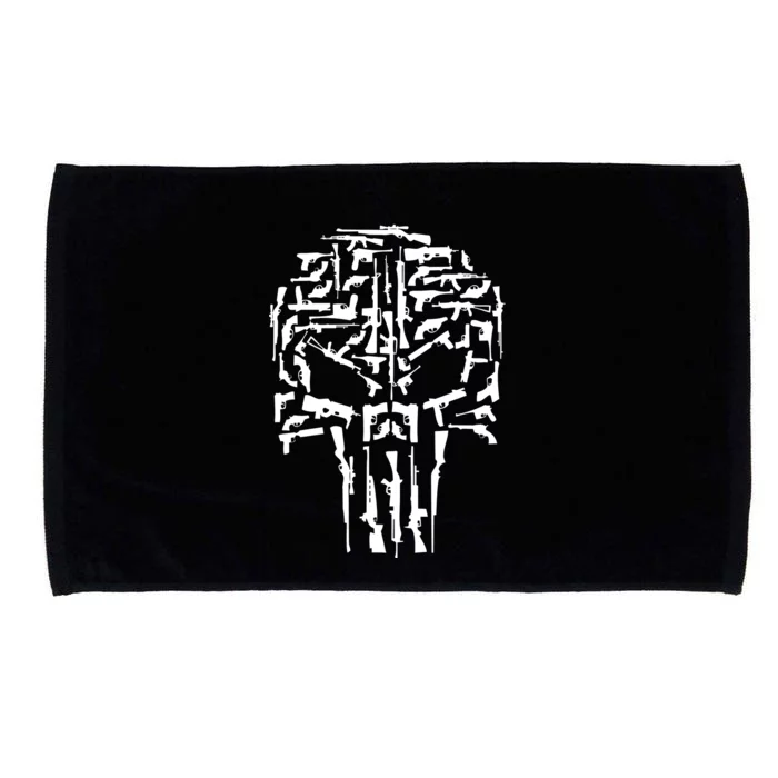 Skull Of Guns Microfiber Hand Towel