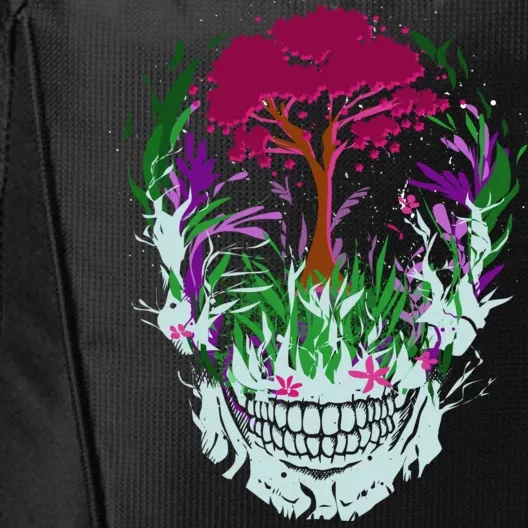 Skull Of Nature City Backpack