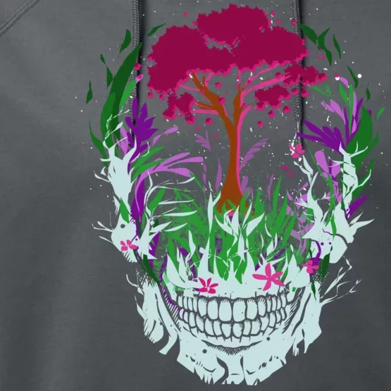 Skull Of Nature Performance Fleece Hoodie