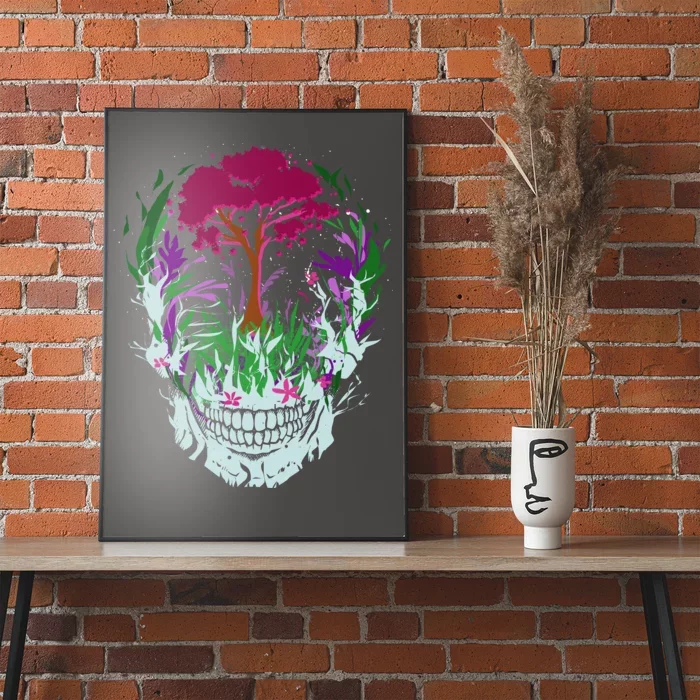 Skull Of Nature Poster