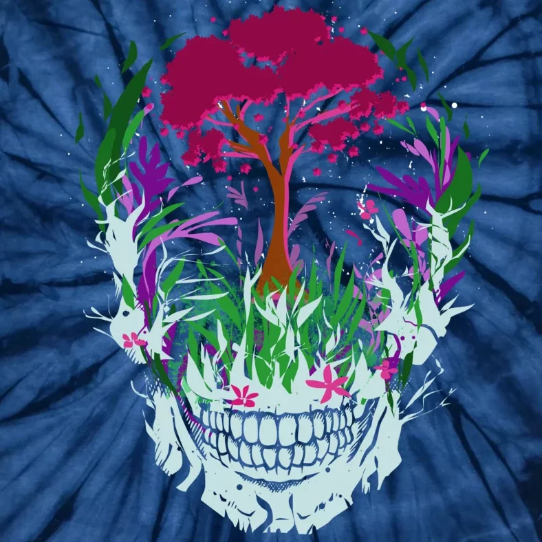 Skull Of Nature Tie-Dye T-Shirt