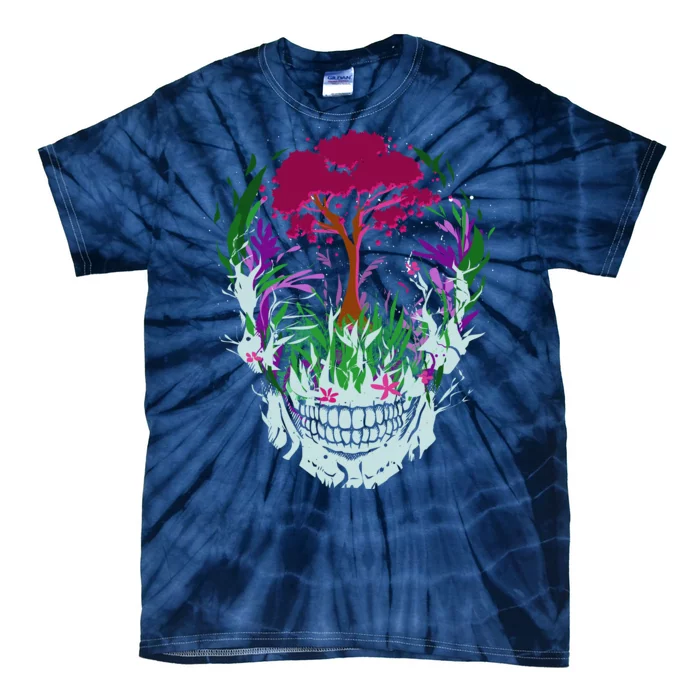 Skull Of Nature Tie-Dye T-Shirt