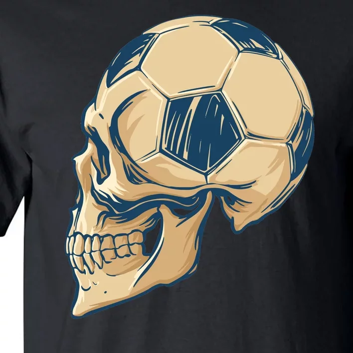 Skull Soccer Ball Tall T-Shirt