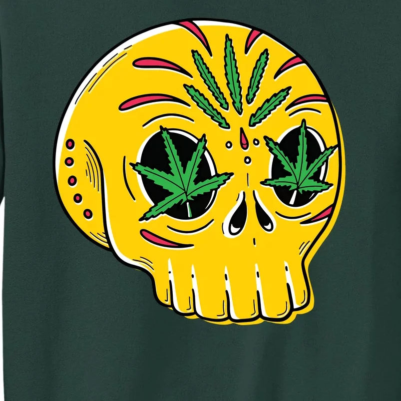 Skull Weed Tall Sweatshirt