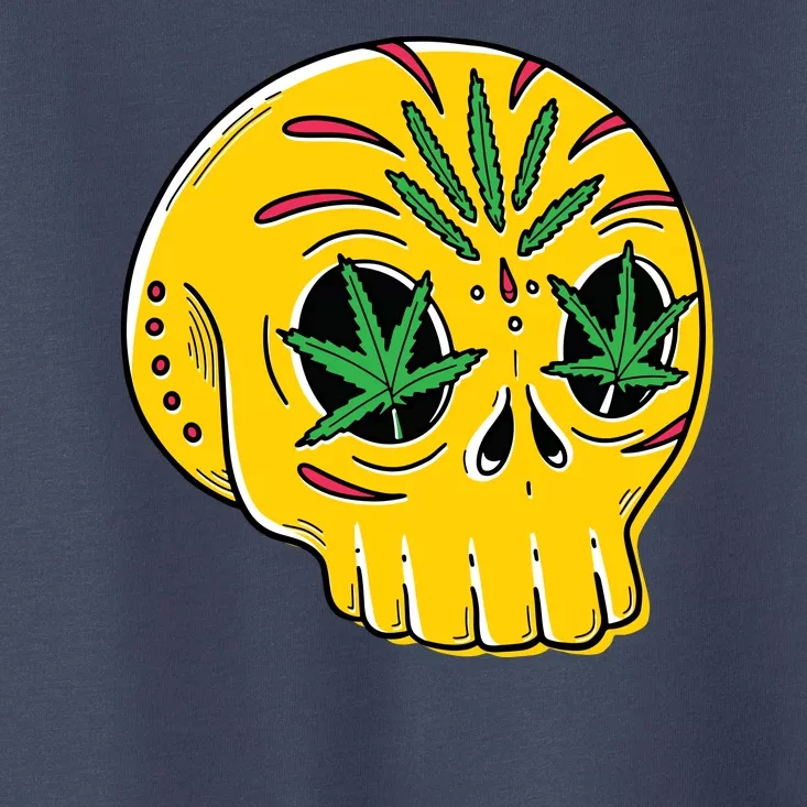 Skull Weed Toddler T-Shirt