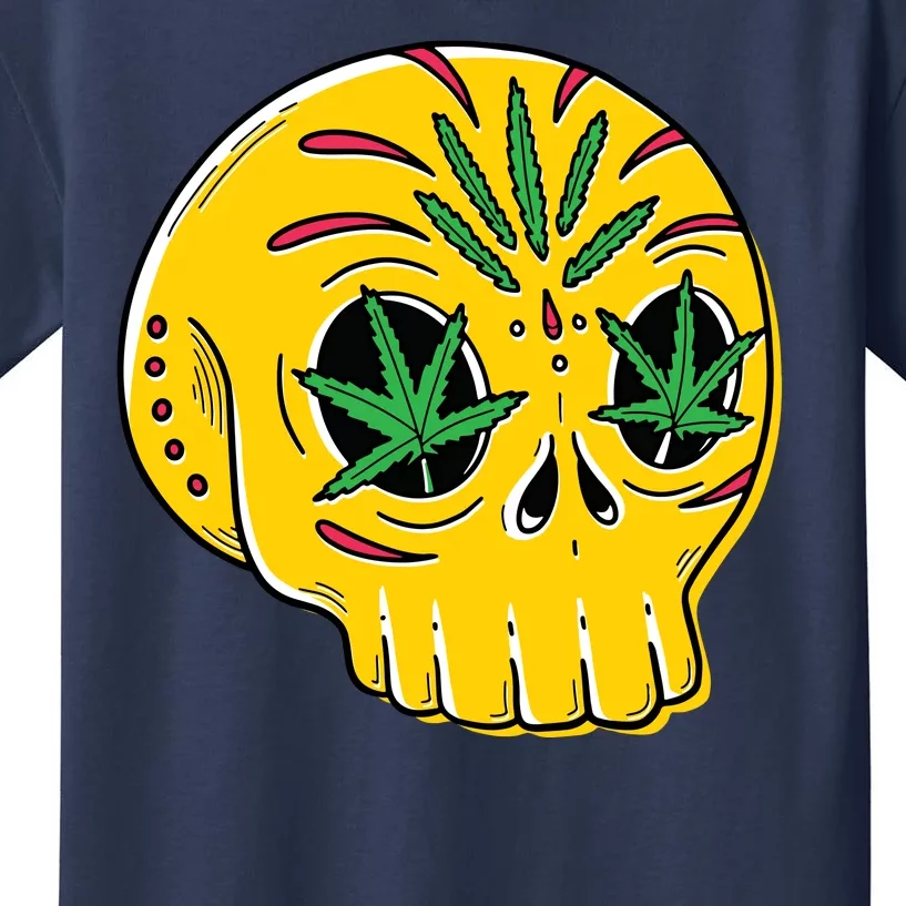 Skull Weed Kids T-Shirt