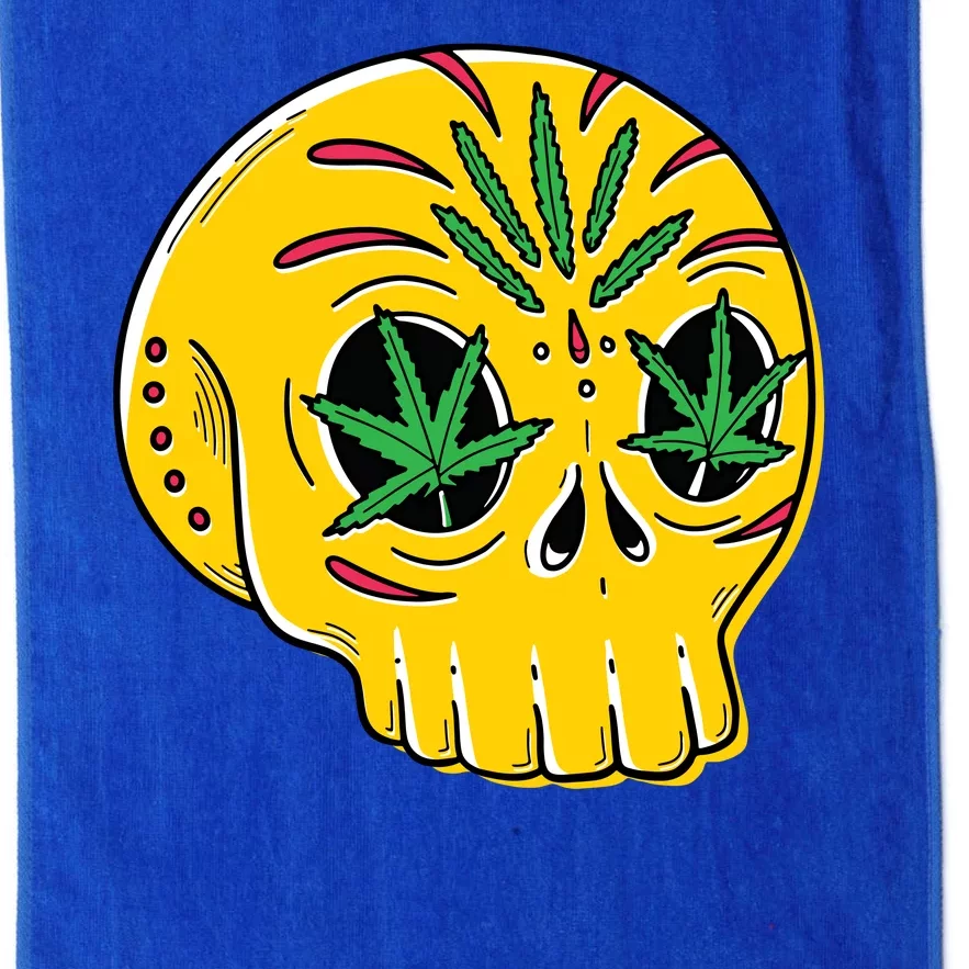 Skull Weed Platinum Collection Golf Towel