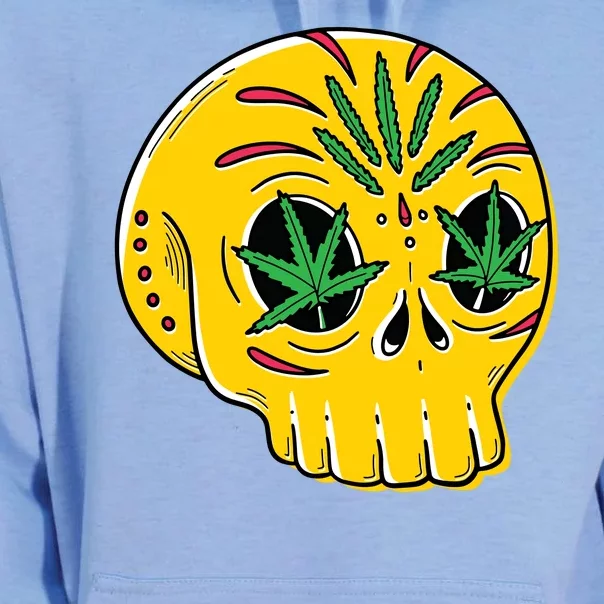 Skull Weed Unisex Surf Hoodie