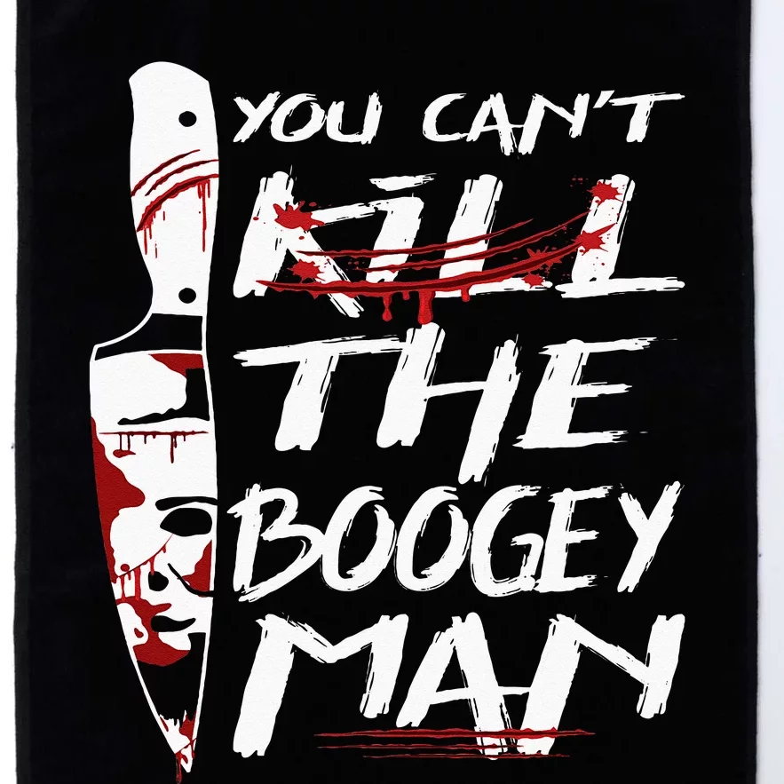 Serial Killer You Can´t Kill The Boogeyman Horror Halloween Platinum Collection Golf Towel