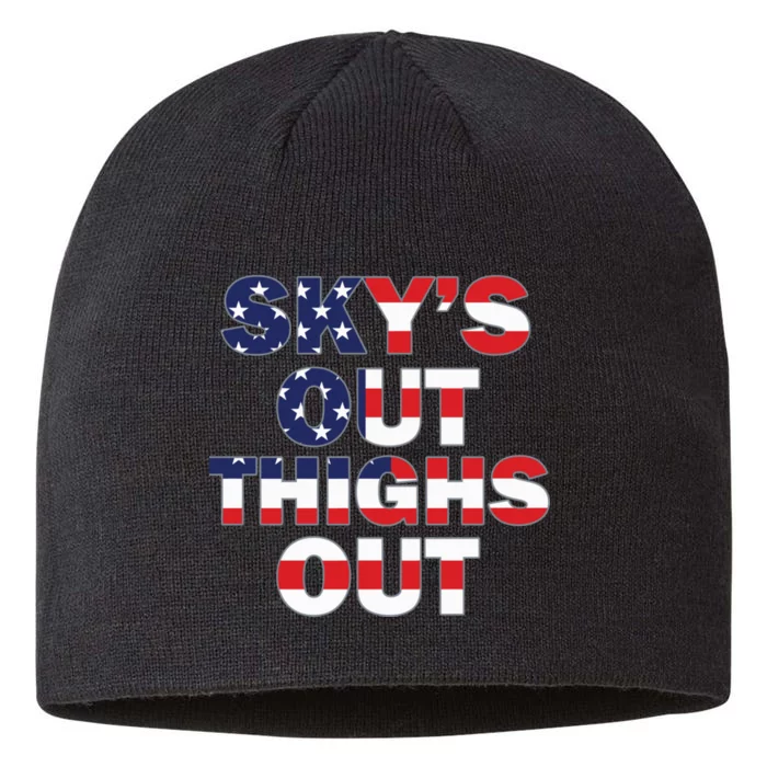 Sky's Out Thighs Out 8 1/2in Sustainable Knit Beanie