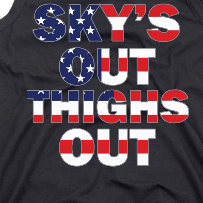 Sky's Out Thighs Out Tank Top