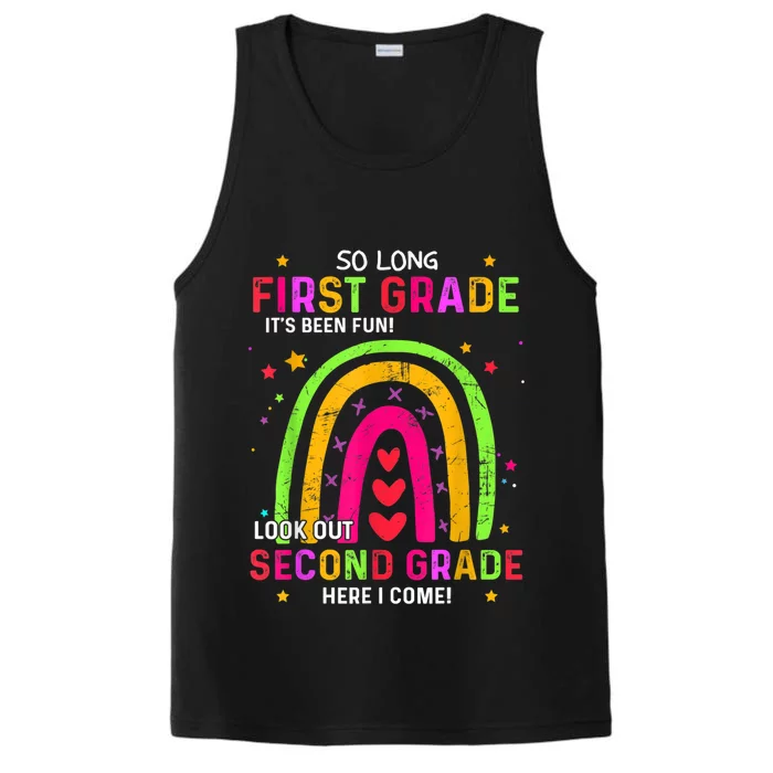 So Long 1st Grade Look Out 2nd Grade Funny Graduation Gifts Performance Tank