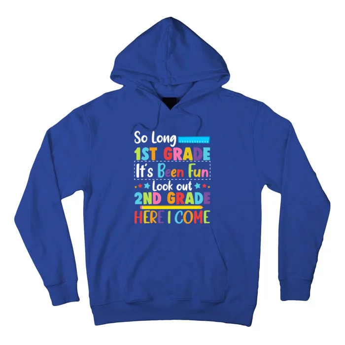 So Long 1St Grade 2Nd Grade Here I Come Graduation Gift Tall Hoodie