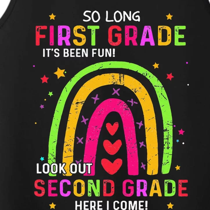 So Long 1st Grade Look Out 2nd Grade Funny Graduation Gifts Performance Tank